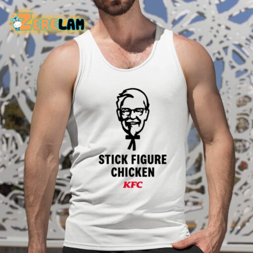 Stick Figure Chicken Shirt