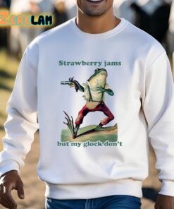 Strawberry Jams But My Glock Dont Frog Shirt 3 1