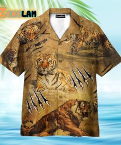 Strong Tiger Vintage Hawaiian Shirt