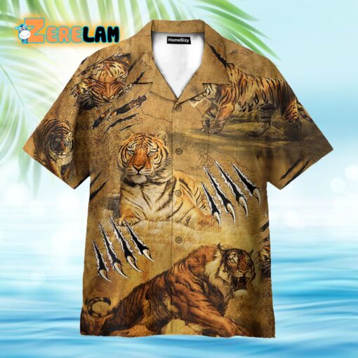 Strong Tiger Vintage Hawaiian Shirt