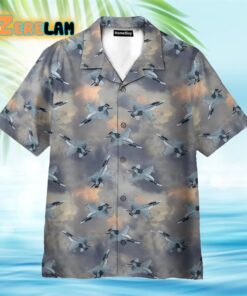 Super Hornet Aircraft Sky Hawaiian Shirt