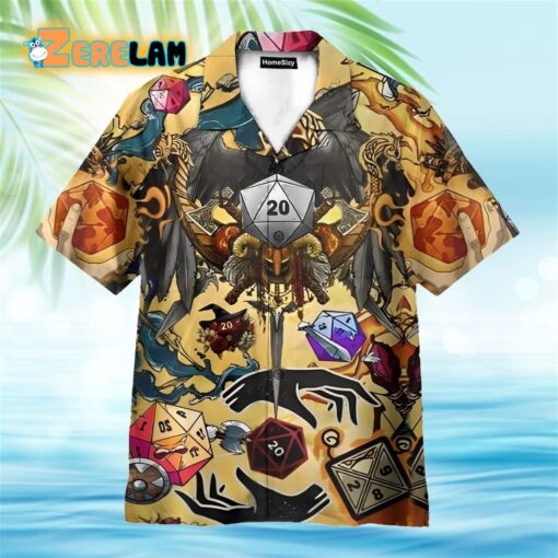 Take A Chance And Roll The Dice Hawaiian Shirt