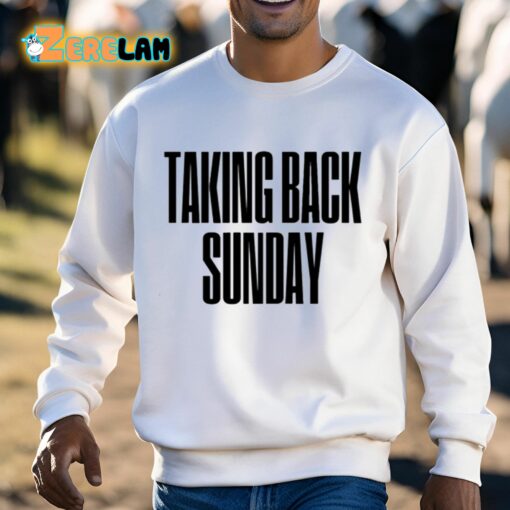 Taking Back Sunday Text Shirt