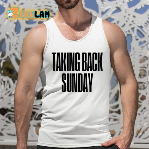 Taking Back Sunday Text Shirt