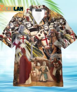 Templar Knight Hawaiian Shirt