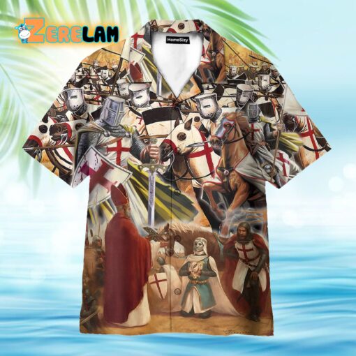 Templar Knight Hawaiian Shirt