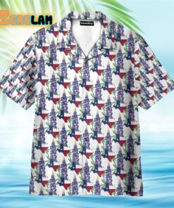 Texas Bluebonnet Hawaiian Shirt
