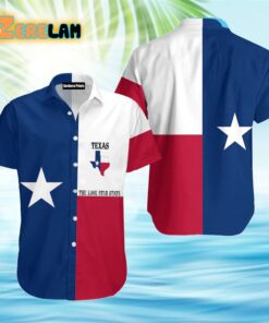 Texas The Lone Star State Aloha Hawaiian Shirt