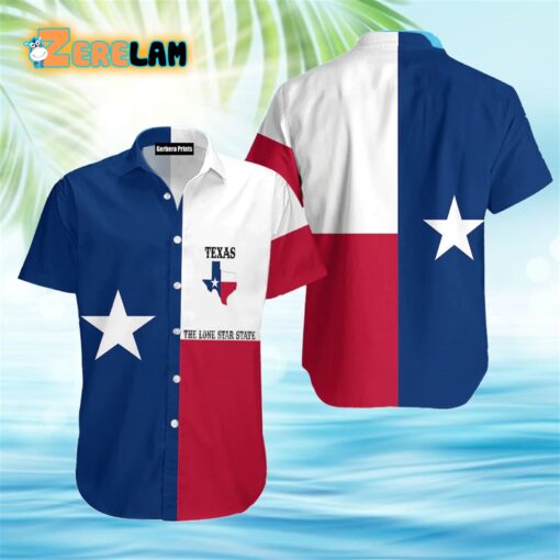 Texas The Lone Star State Aloha Hawaiian Shirt