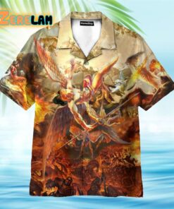 The Fallen Angel Lucifer Hawaiian Shirt
