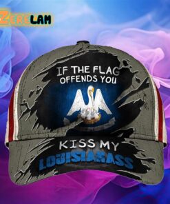 The Flag Offends You Kiss My Louisiasass Hat
