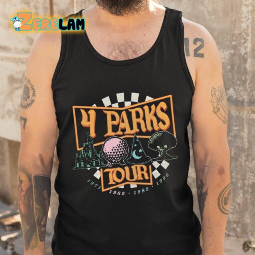 The Lost Bros 4 Parks Tour Shirt