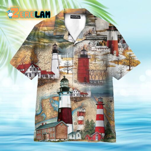 The Past Is A Lighthouse Not A Port Hawaiian Shirt
