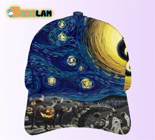 The Starry Night Print Casual Baseball Hat