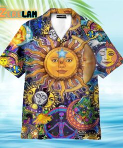 The Sun Hippie Hawaiian Shirt