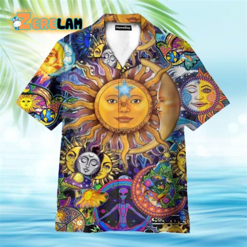 The Sun Hippie Hawaiian Shirt