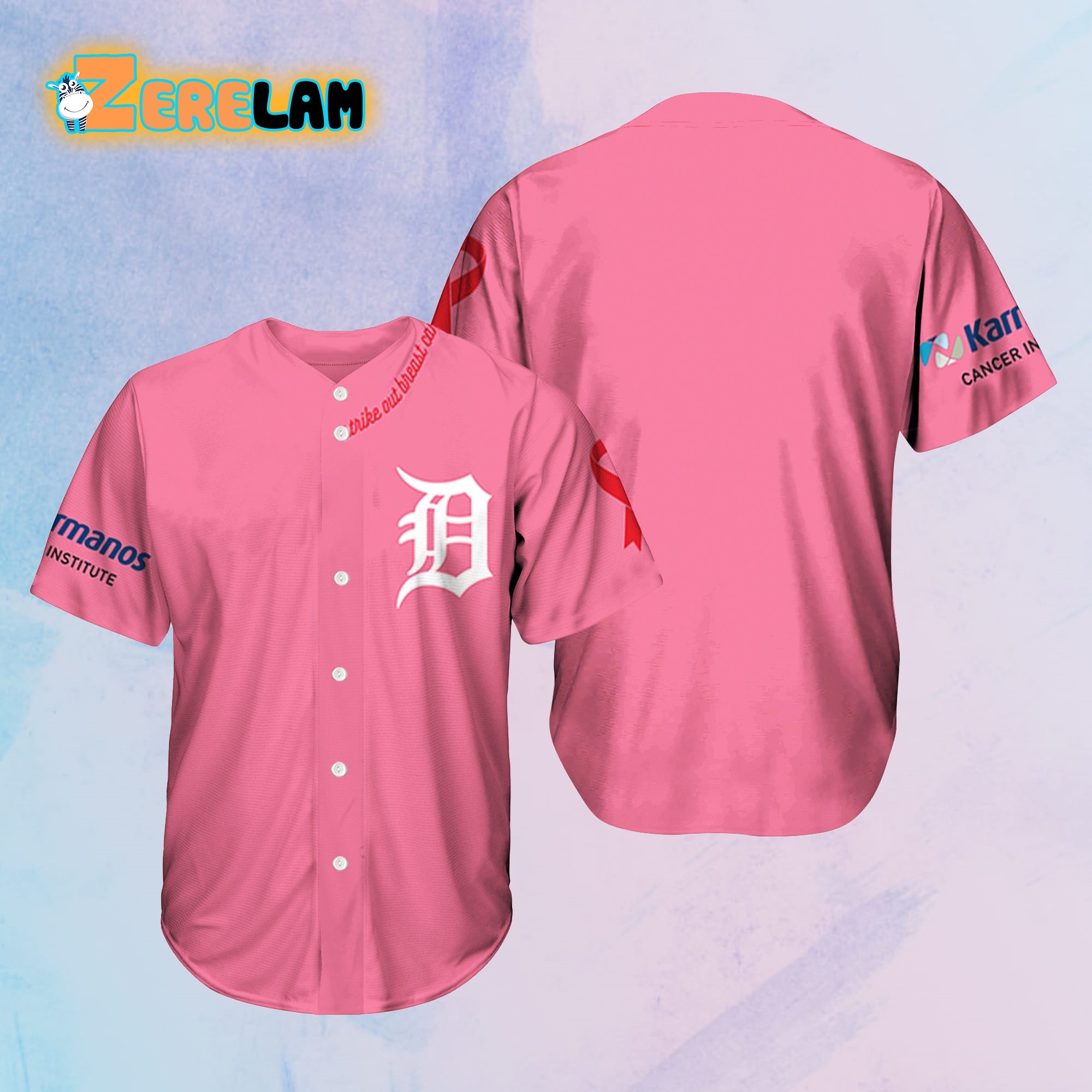 Tigers Pink Out The Park Jersey 2024 Giveaway - Zerelam