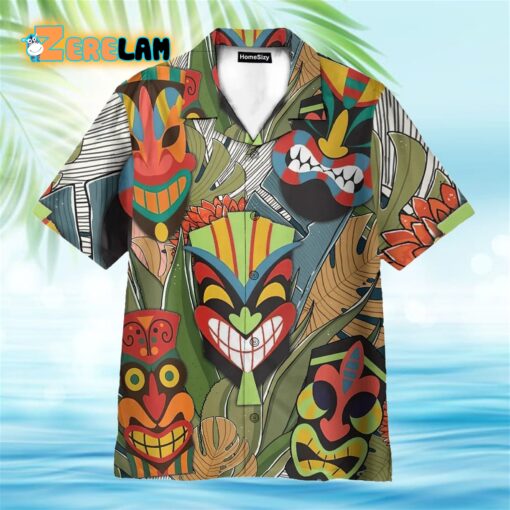 Authentic Tiki Head Hawaiian Shirt
