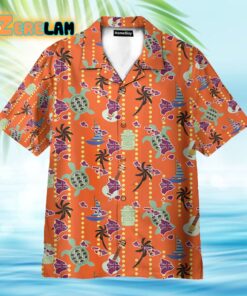 Tiki Tiki Turtle And Ukulele Summer Hawaiian Shirt