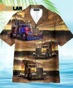 Vintage Trucks Hawaiian Shirt