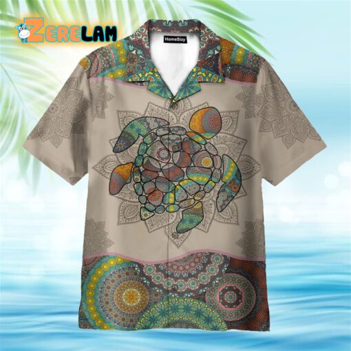 Turtle Mandala Hawaiian Shirt