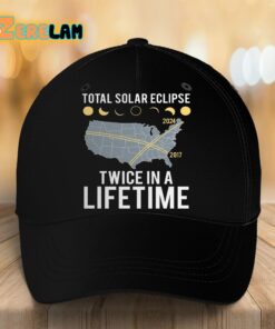 Twice In A Lifetime Solar Eclipse Of April 8-2024 Cap