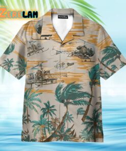 US Army Bell Hawaiian Shirt