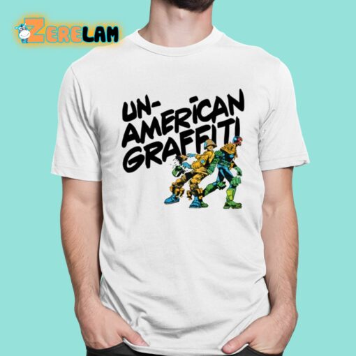 Unamerican Graffiti Judge Dredd Shirt