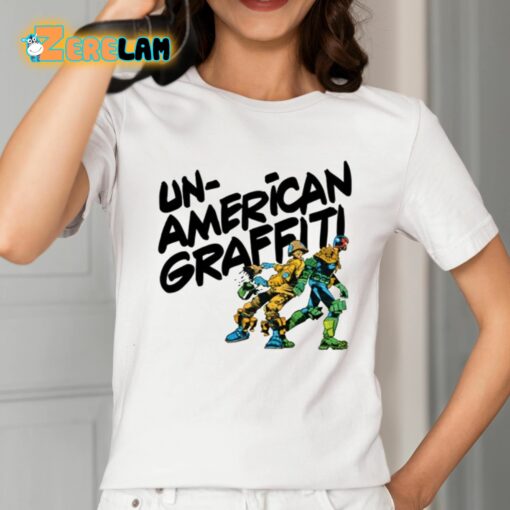 Unamerican Graffiti Judge Dredd Shirt