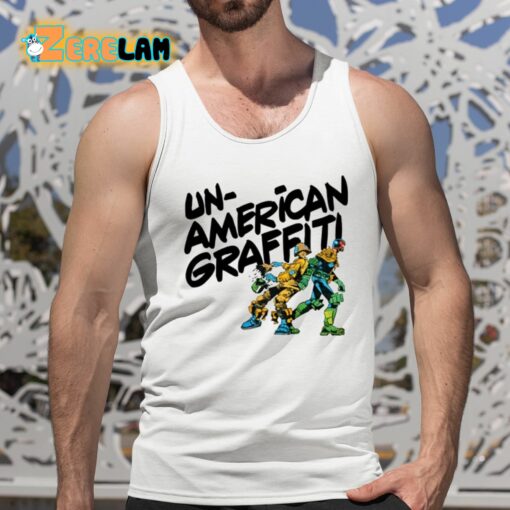 Unamerican Graffiti Judge Dredd Shirt