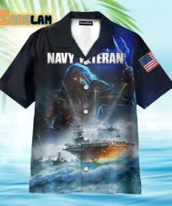 United States Navy Veteran Hawaiian Shirt