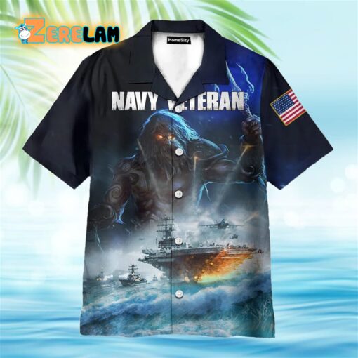 United States Navy Veteran Hawaiian Shirt