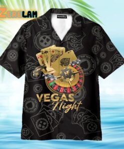 Vegas Night In Casino Hawaiian Shirt