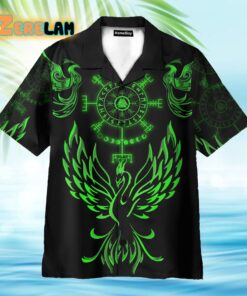 Viking Phoenix Vegvisir Hawaiian Shirt