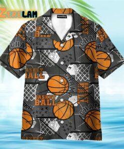Vintage Basketball Hawaiian Shirt