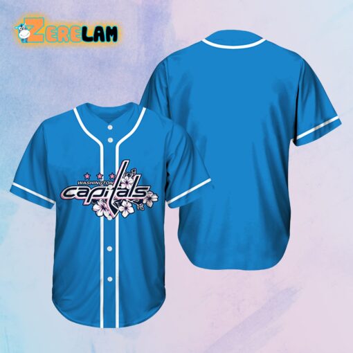 Capitals Cherry Blossom Baseball Jersey