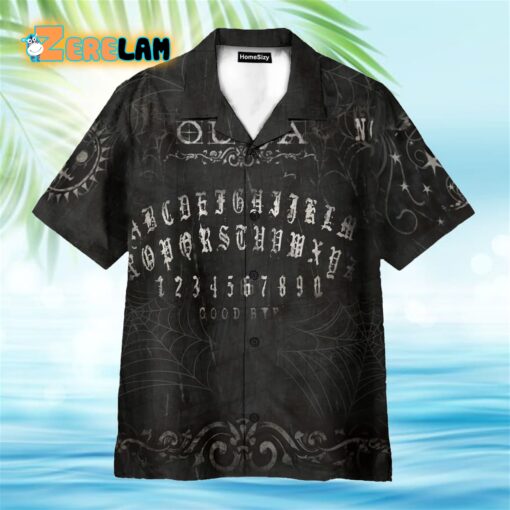 Wicca Ouija Board Hawaiian Shirt