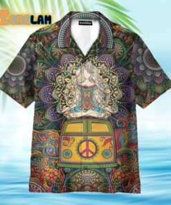 World Of Hippie And Yoga Hawaiian Shirt
