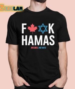 Yanky Pollak Rebel News Fuck Hamas Shirt