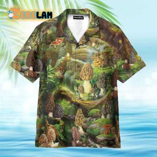 You Can Trust Me I Have Good Morels Mushroom Hawaiian Shirt