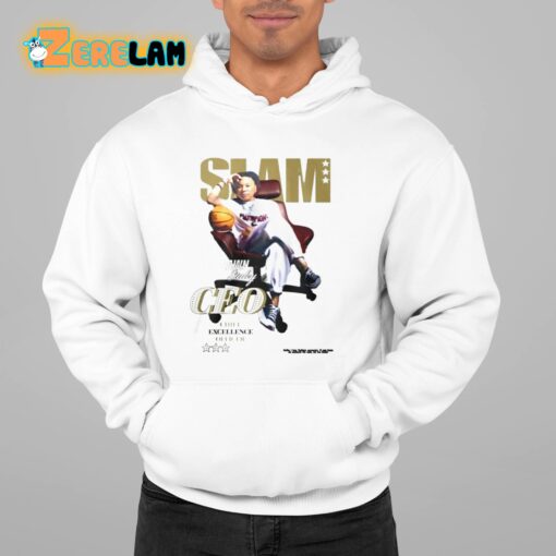 A’ja Wilson Dawn Staley’s SLAM Ceo Chief Excellence Officer Shirt