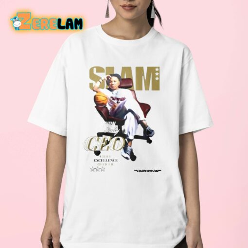 A’ja Wilson Dawn Staley’s SLAM Ceo Chief Excellence Officer Shirt