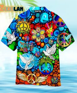 Amazing Hippie Dove Nature Hawaiian Shirt
