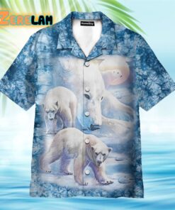 Amazing Polar Bear Tropical Hawaiian Shirt