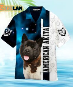 American Akita Dog Hawaiian Shirt