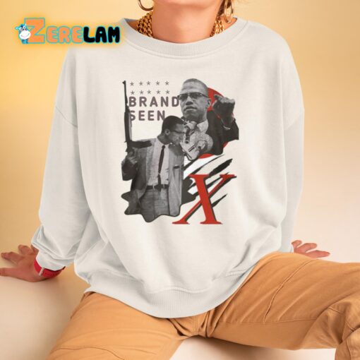 Anthony Edwards Brand Seen Malcom X By Any Means Shirt