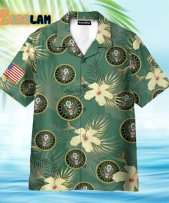 Army Military Veteran Hawaiian Shirt