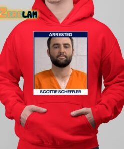 Arrested Scottie Scheffler Mugshot Shirt 10 1