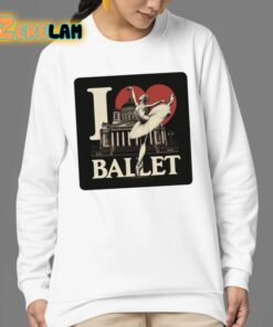 Artelize I Love Ballet Shirt 24 1