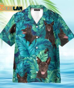 Australian Kelpie Tropical Style Hawaiian Shirt